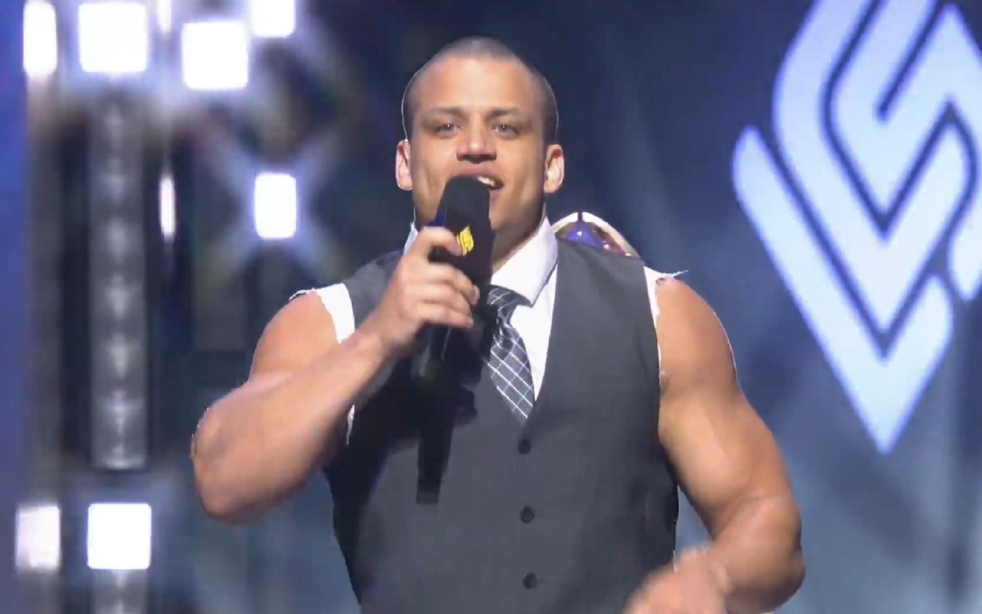 Tyler1 hypes up the grand finals for League Championship Series (Image via LCS/Twitch)