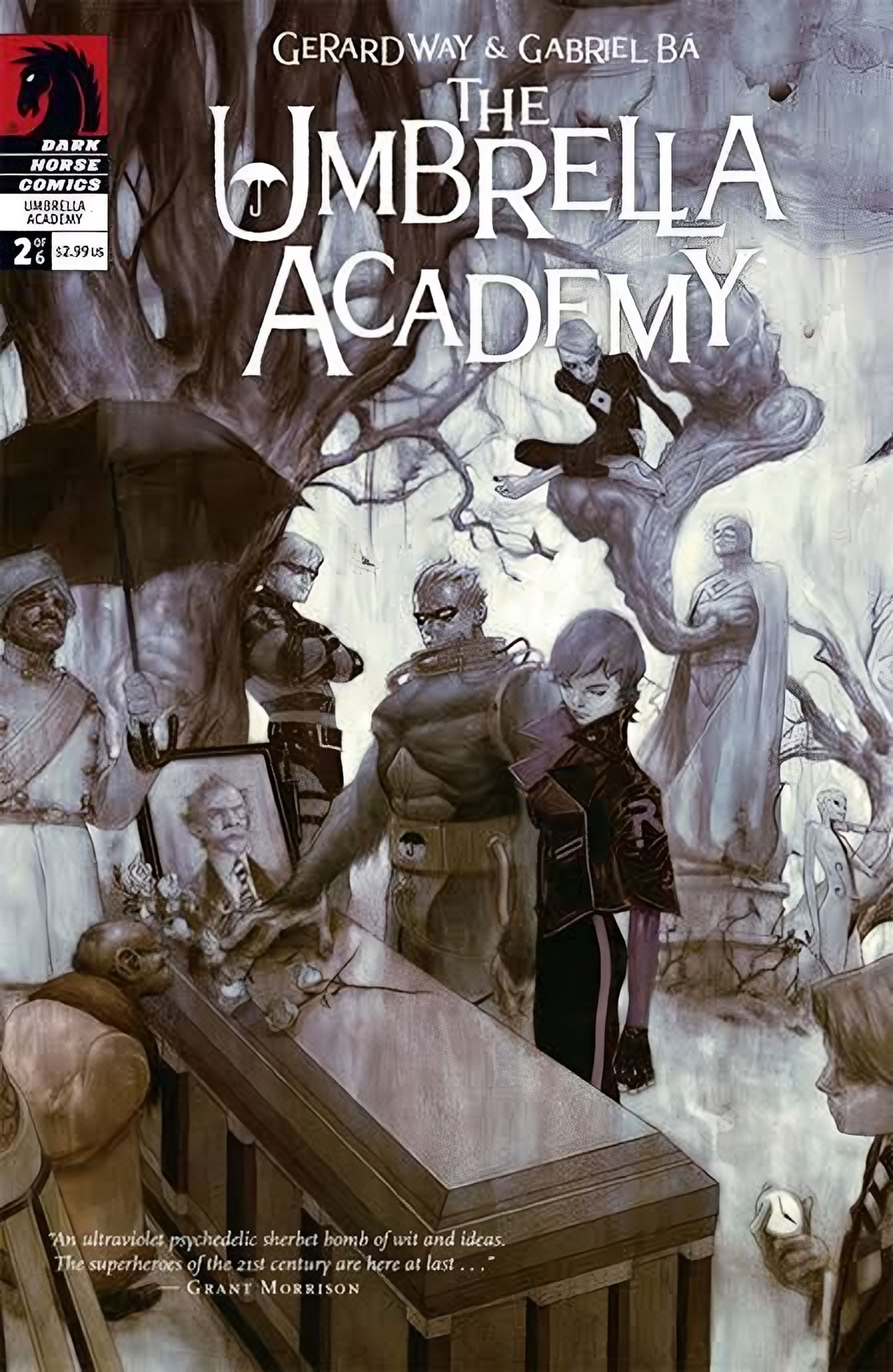 Umbrella Academy (Image via Dark Horse Comics)