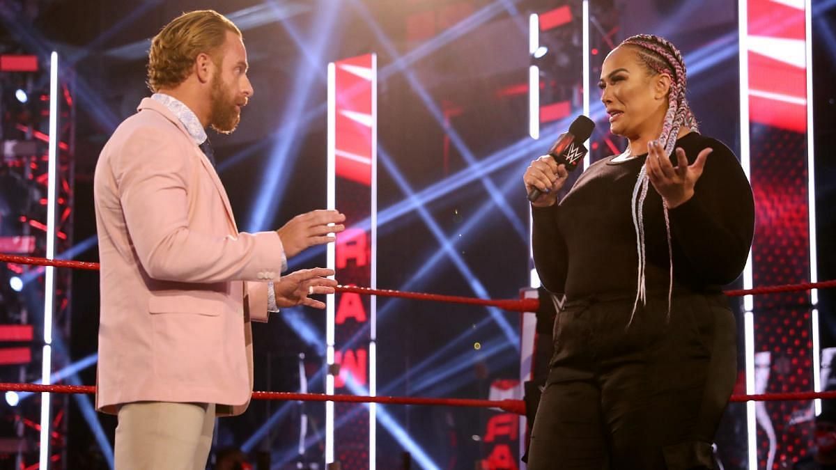 Pat Buck had a run-in with Nia Jax during an episode of RAW