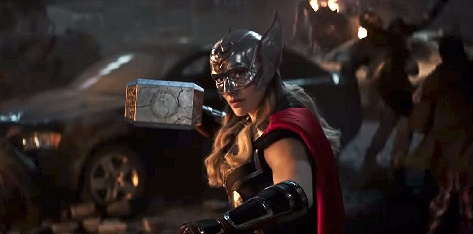 Jane Foster as the Mighty Thor (Image via Marvel Studios)