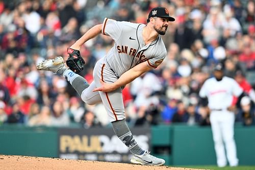 San Francisco Giants starting pticher Carlos Rodon