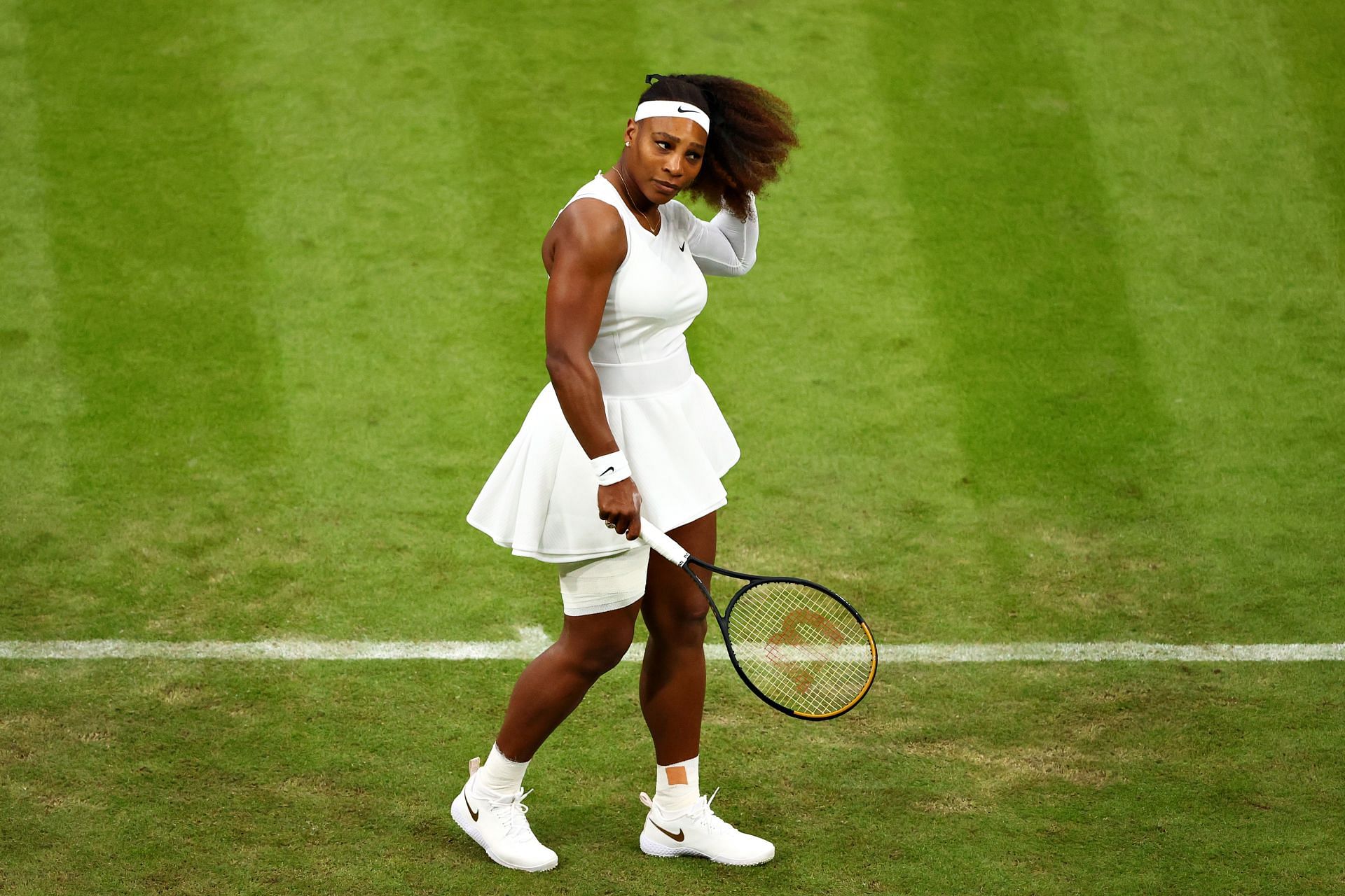 Serena Williams on Day Two: The Championships - Wimbledon 2021