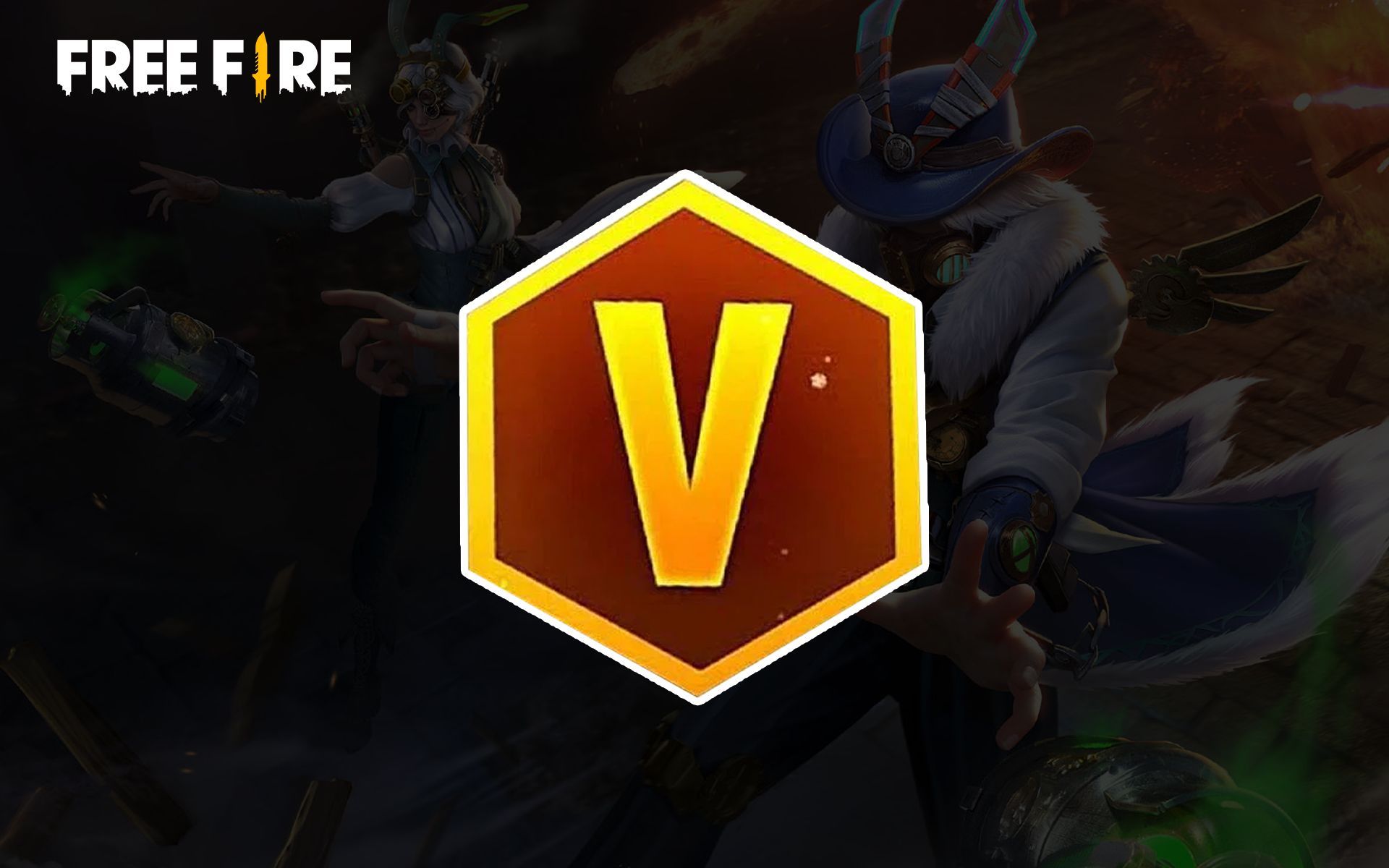 The V Badge is a coveted item (Image via Garena)