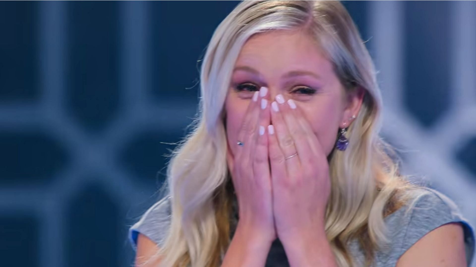 Megan wins $1 million on Bullsh*t The Game Show (Image via Netflix)