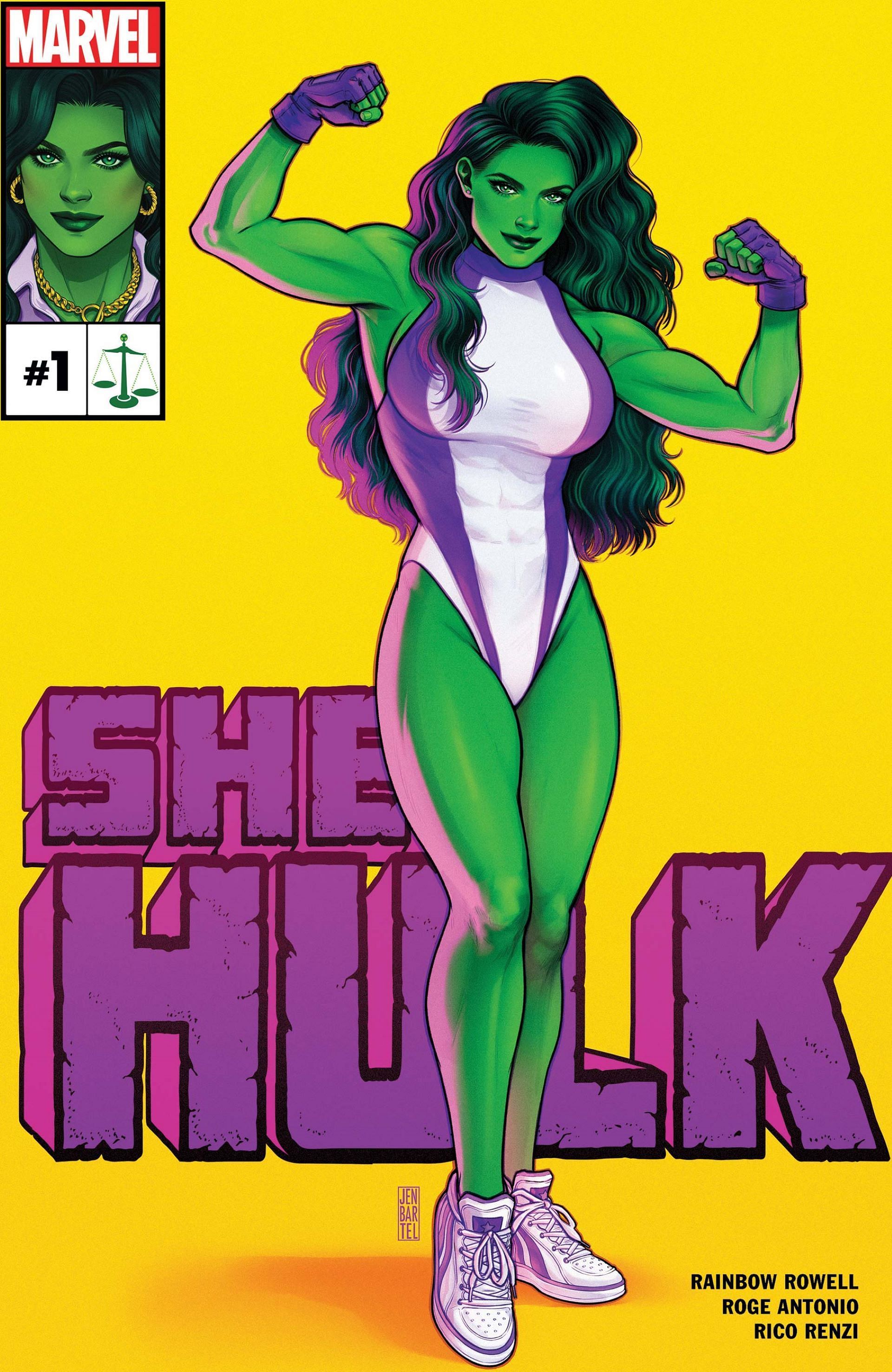 She-Hulk #1 is written by Rainbow Rowell (Image via Marvel)