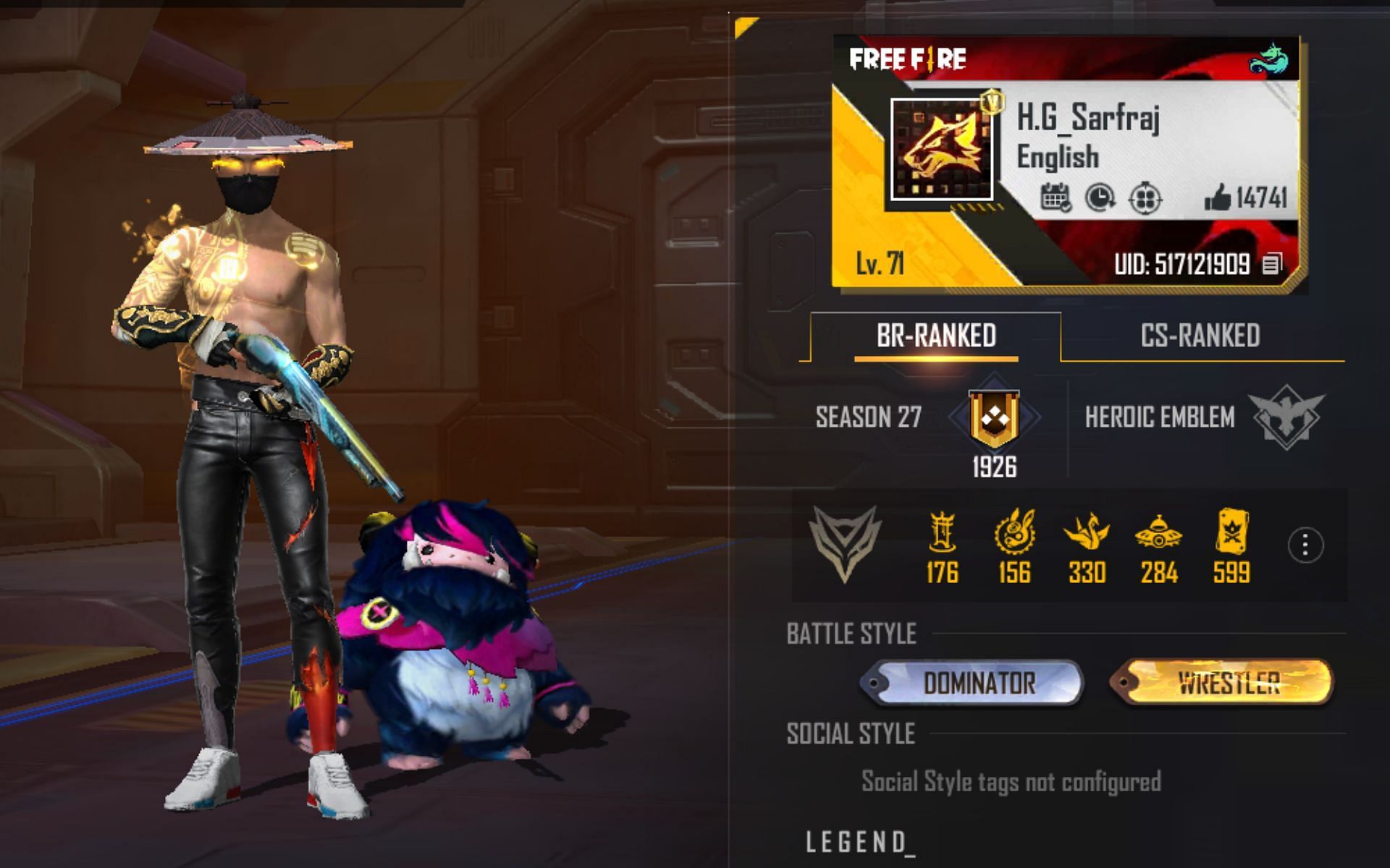 Helping Gamer&rsquo;s Free Fire ID (Image via Garena)