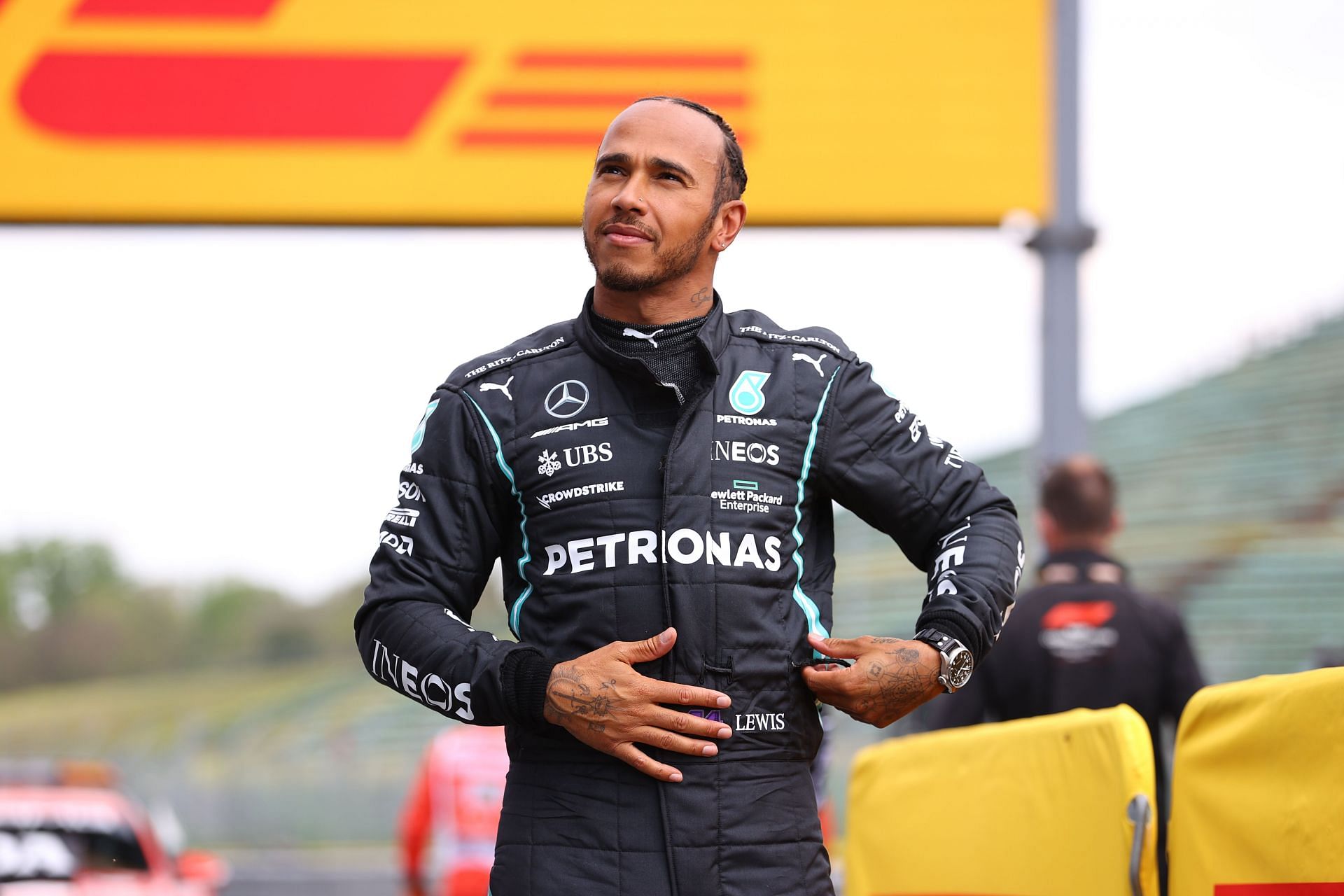 Lewis Hamilton qualified on pole the last time F1 visited Imola