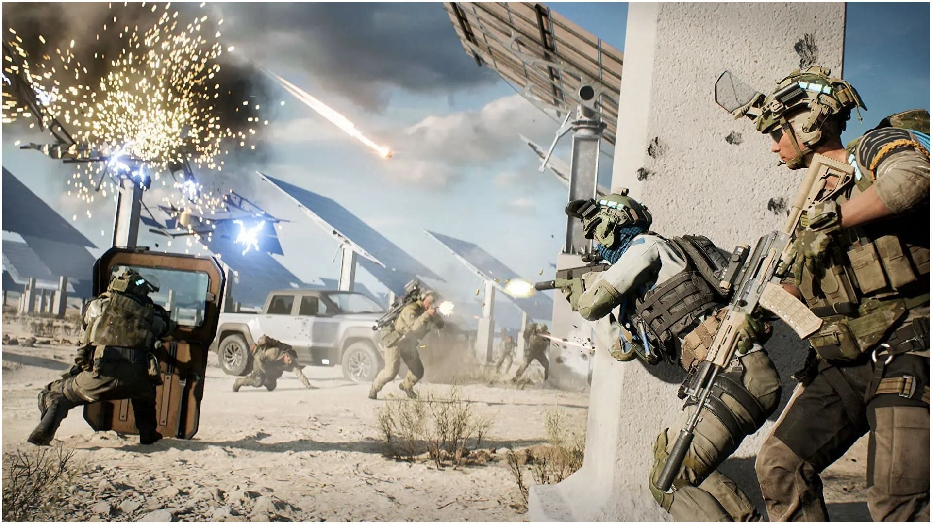 DICE claims that the studio is firmly working on Battlefield 2042, but players think otherwise (Image via DICE)