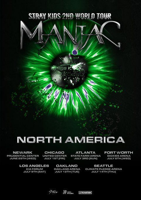 maniac 2nd world tour tickets