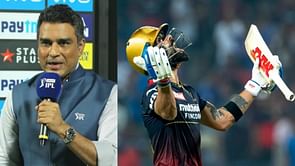 IPL 2022: "He's still only just clearing the boundary ropes" - Sanjay Manjrekar not convinced about Virat Kohli's return to form
