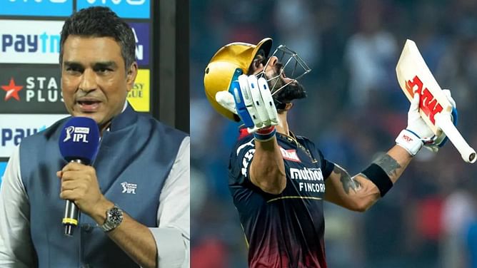 IPL 2022: "He's still only just clearing the boundary ropes" - Sanjay Manjrekar not convinced about Virat Kohli's return to form