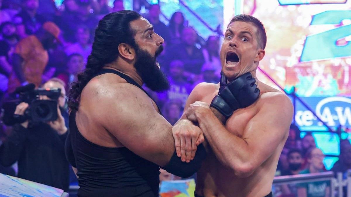 Sanga failed to defeat Grayson Waller on WWE NXT