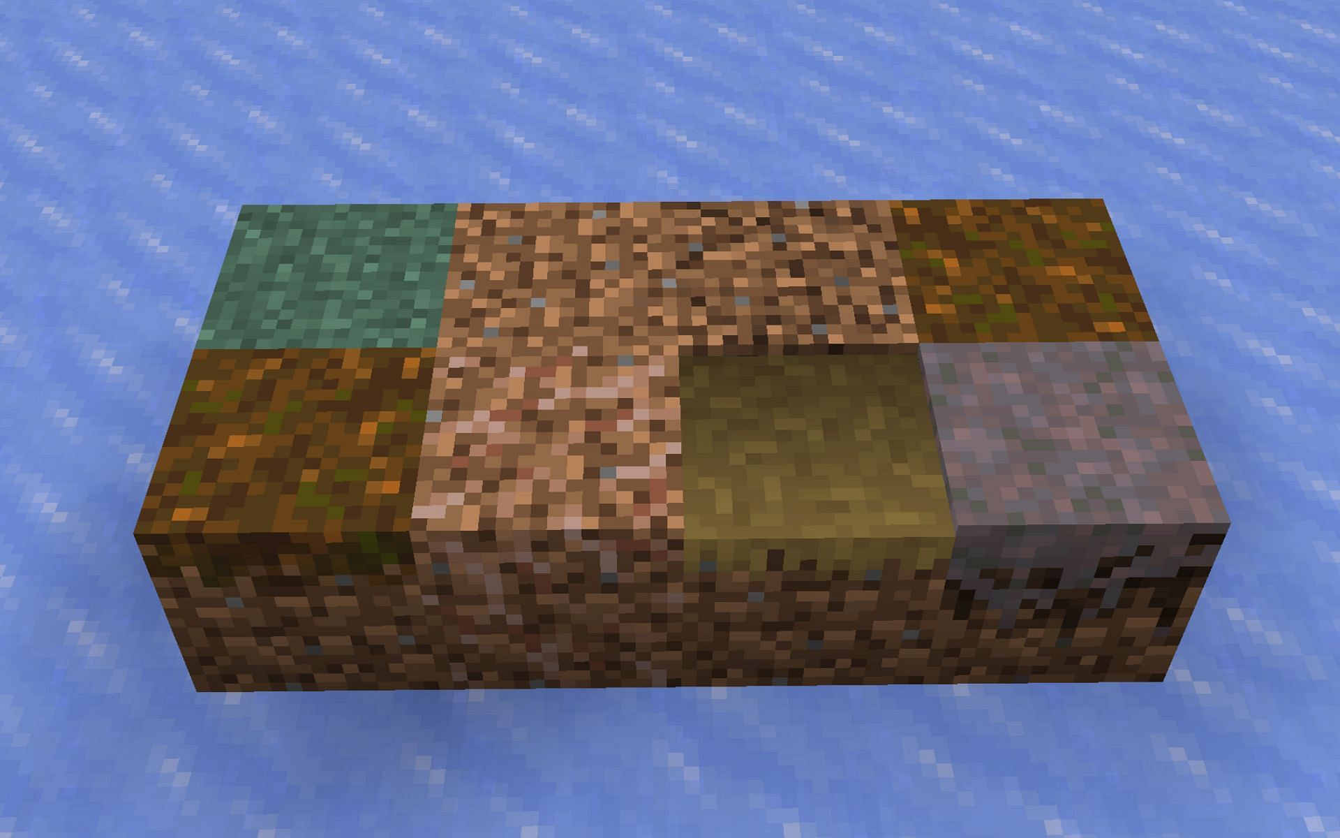 List of All Dirt Blocks and Variants