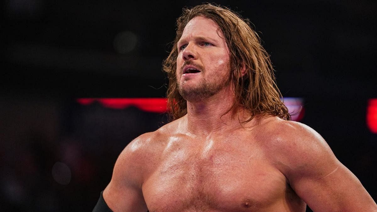 What happened with AJ Styles at WrestleMania 38?
