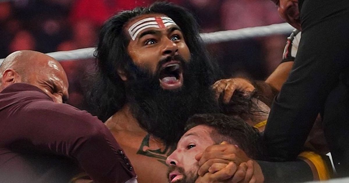 Mahaan decimated a local competitor on Monday Night RAW