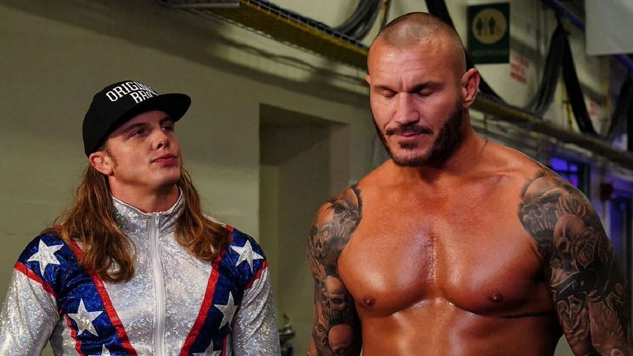 The King of Bros alongside his tag team partner Randy Orton