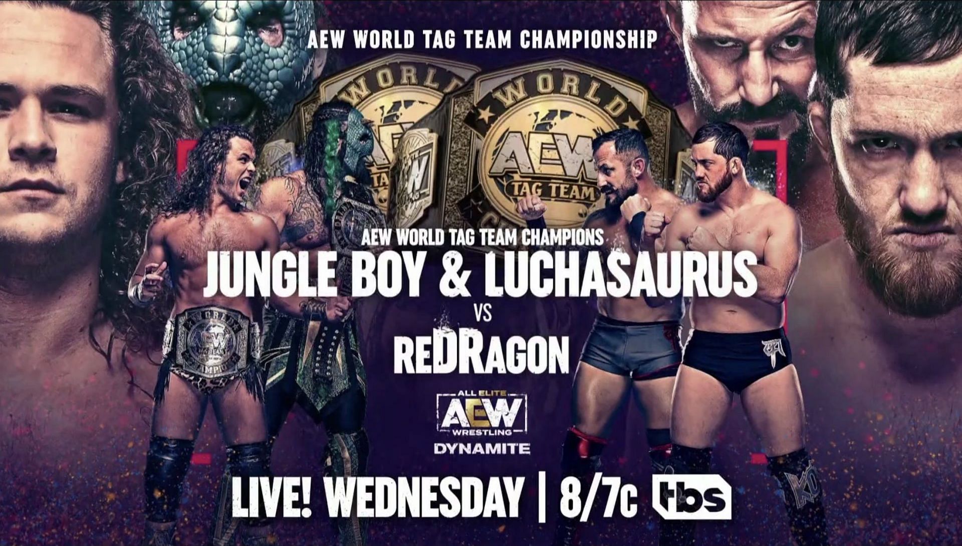 The AEW Tag Team Championship will be on the line next week