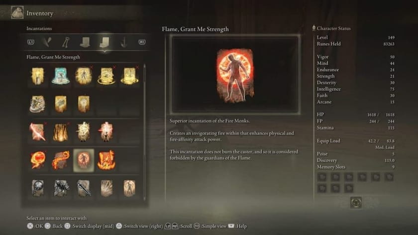 How to get Flame, Grant Me Strength in Elden Ring