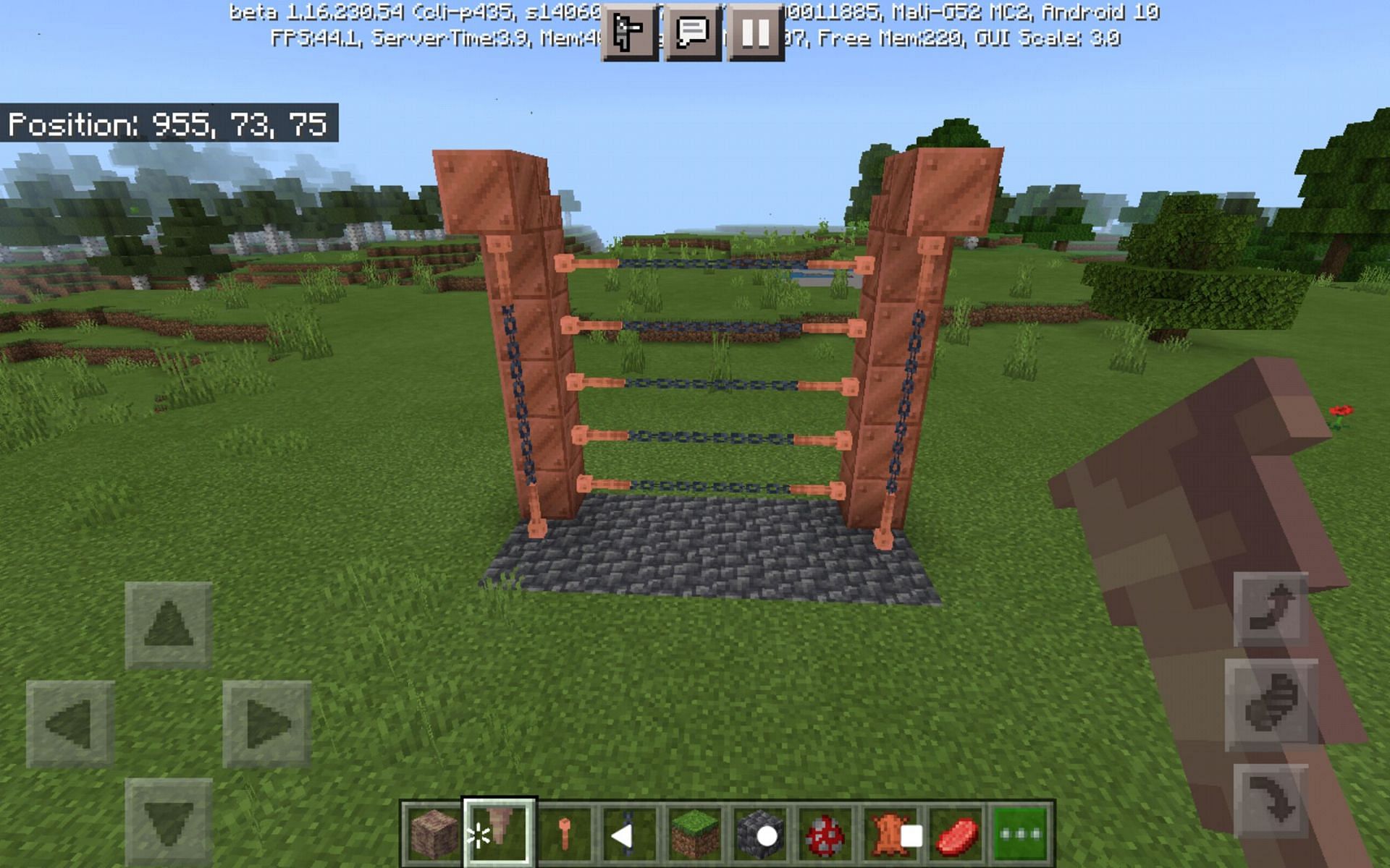 Bringing copper and lightning rods together makes for a pleasing fence (Image via u/Innocent_Cinnamon/Reddit)