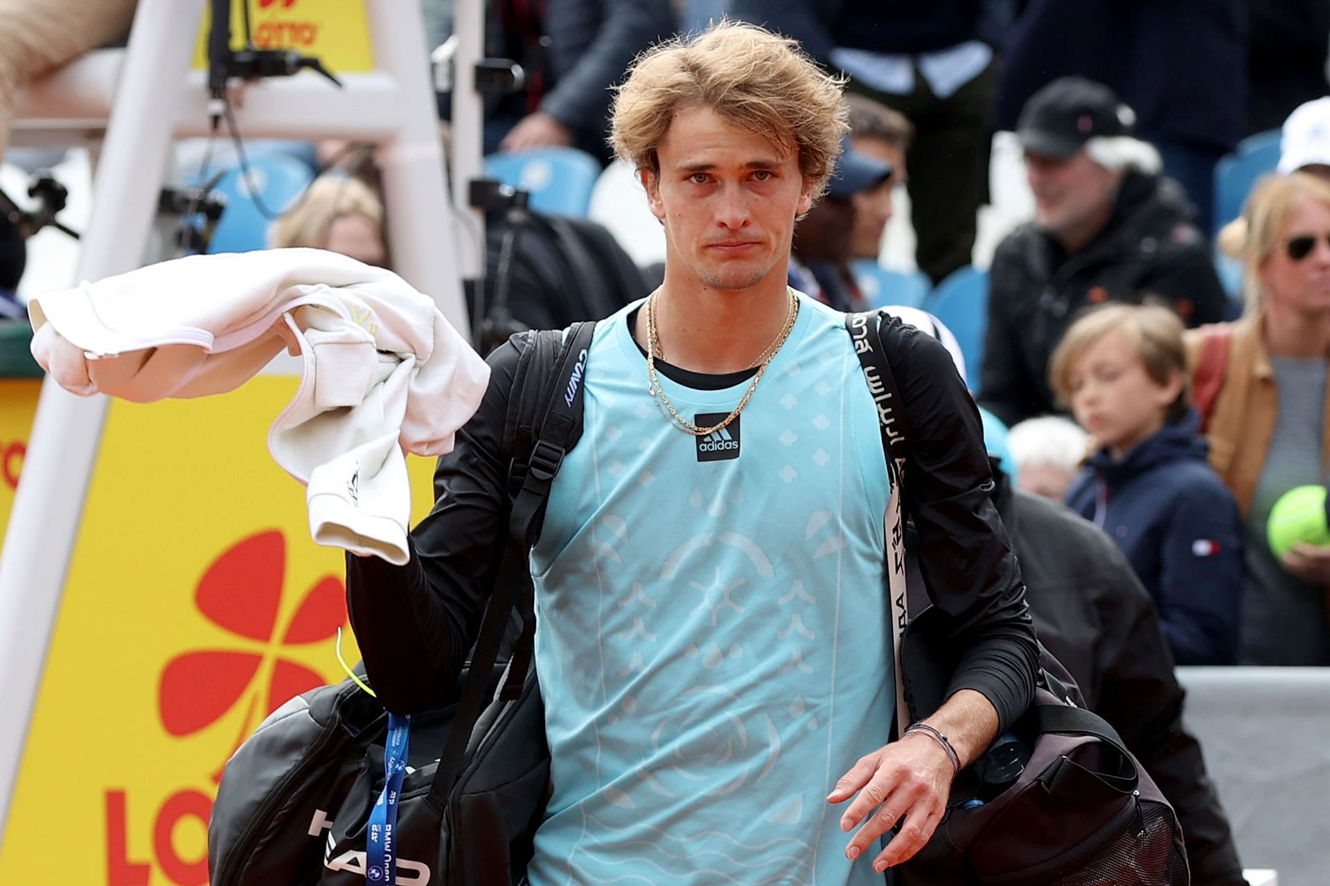 Alexander Zverev was eliminated in the second round of the BMW Open