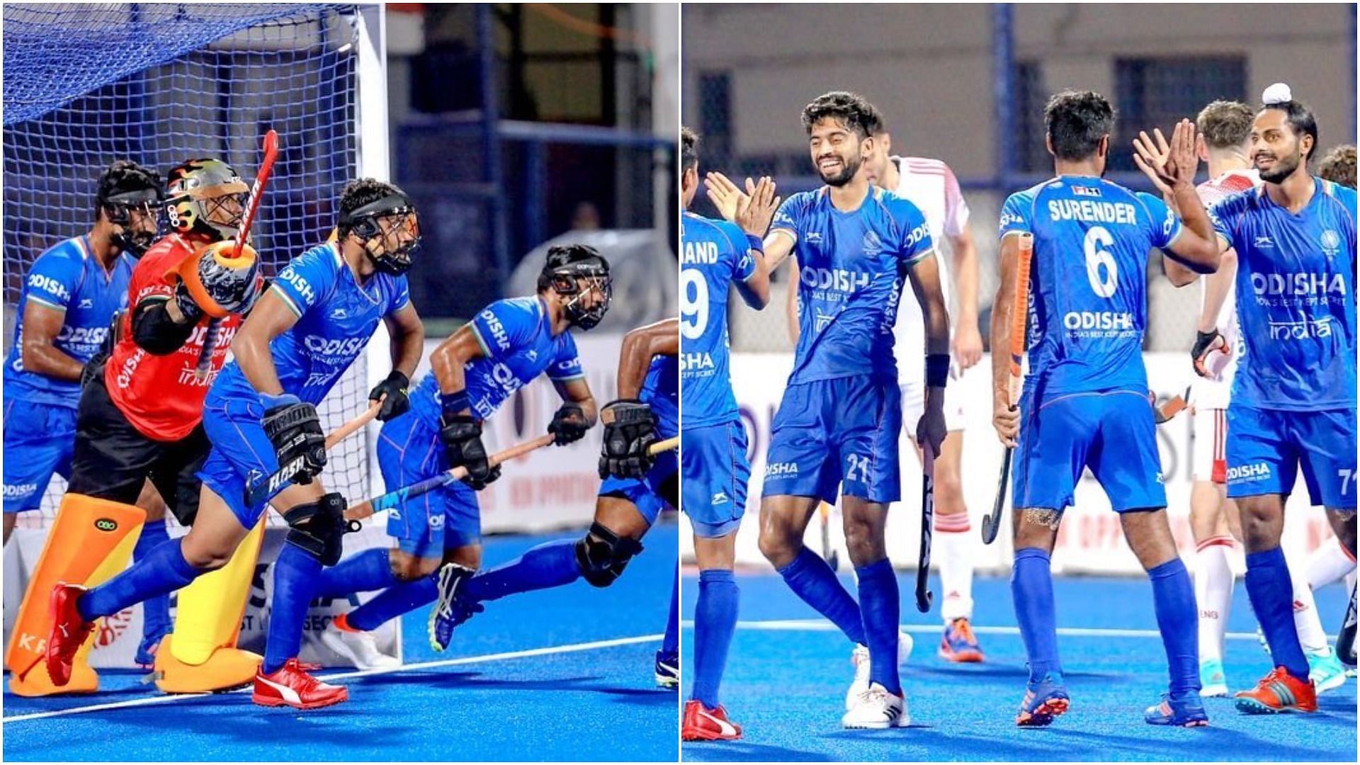 FIH Pro League 2021/22: India vs England (Pic Credit: Hockey India)