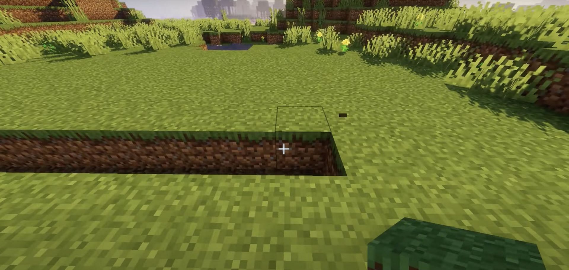 Players of Minecraft will want to dig a hole first (Image via NaMiature/YouTube)