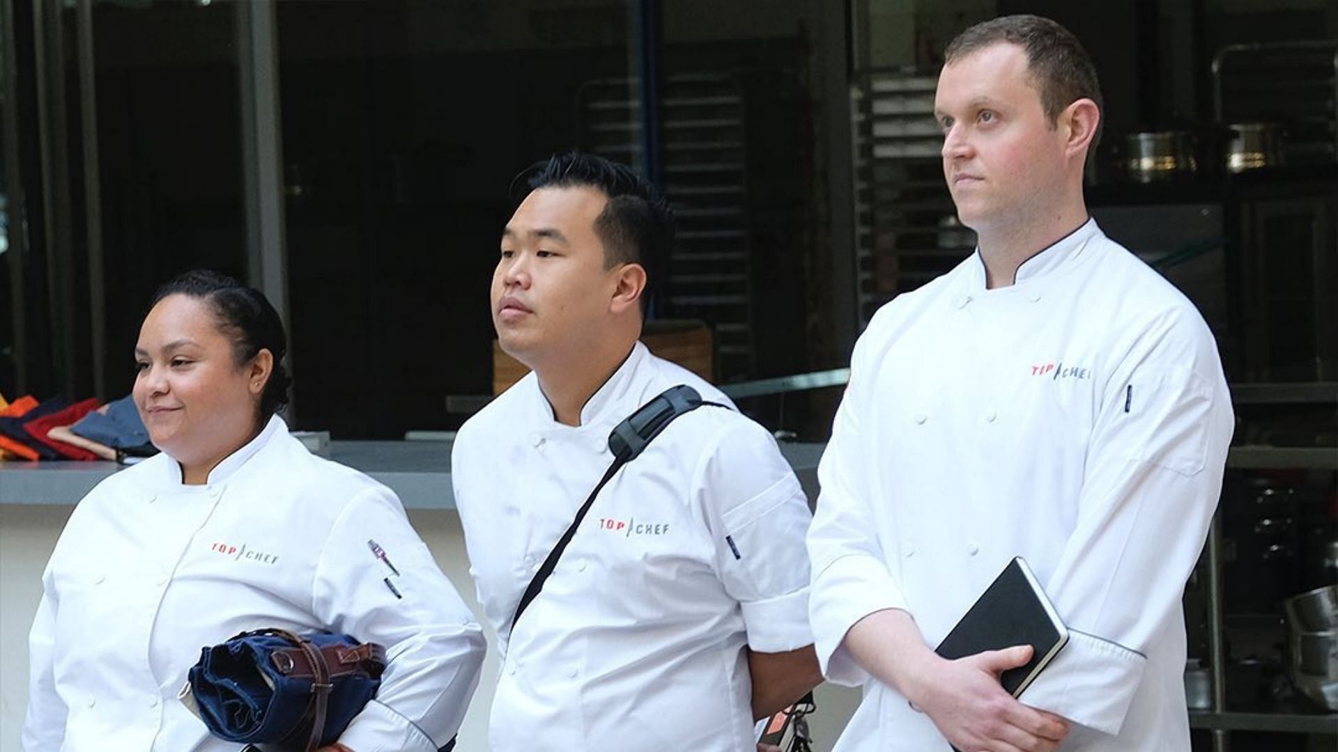 Evelyn Garcia, Buddha Lo, and Jackson Kalb from Top Chef (Image via bravotopchef/Instagram)