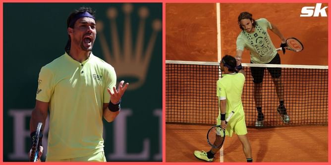 "Coaching or not coaching, that's a big problem" - Fabio Fognini questions Stefanos Tsitsipas' interactions with his father during matches