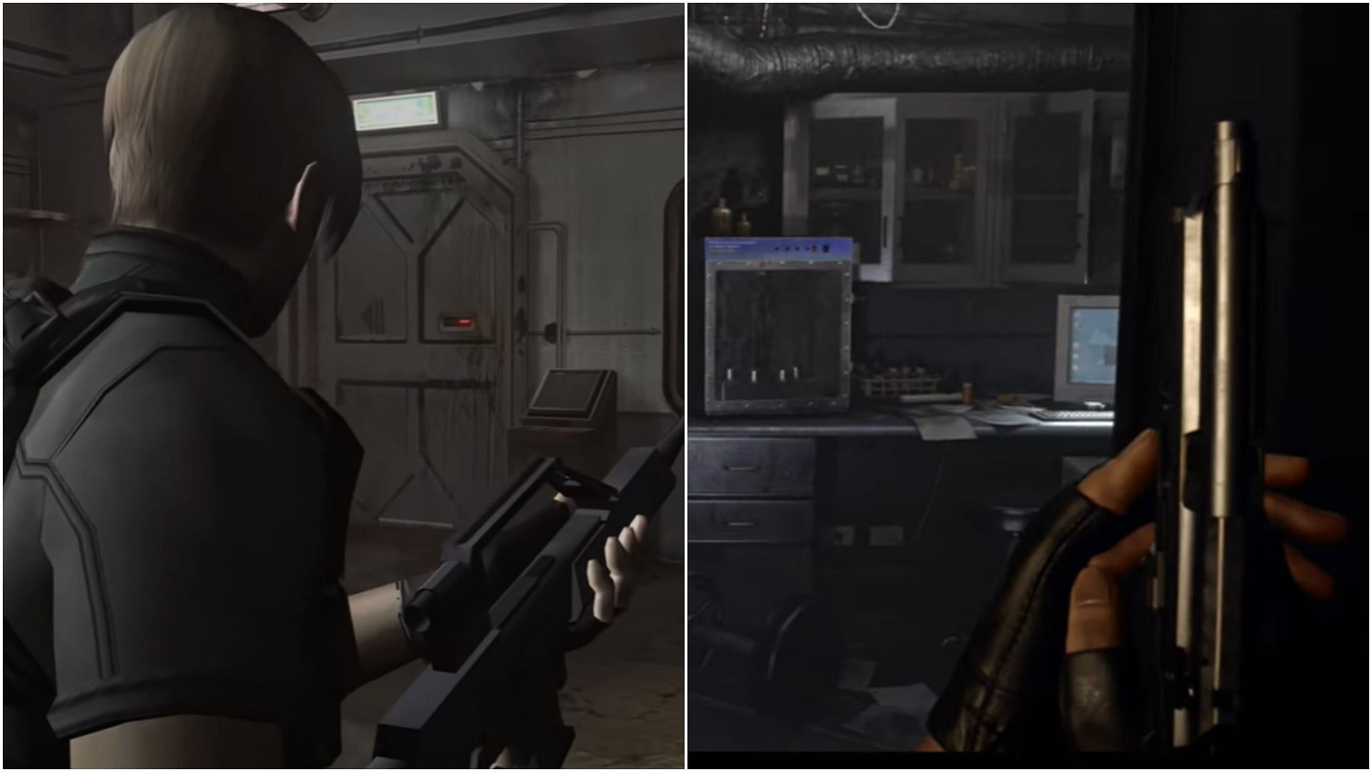 Resident Evil Remake in Unreal Engine 4 with over the shoulder camera