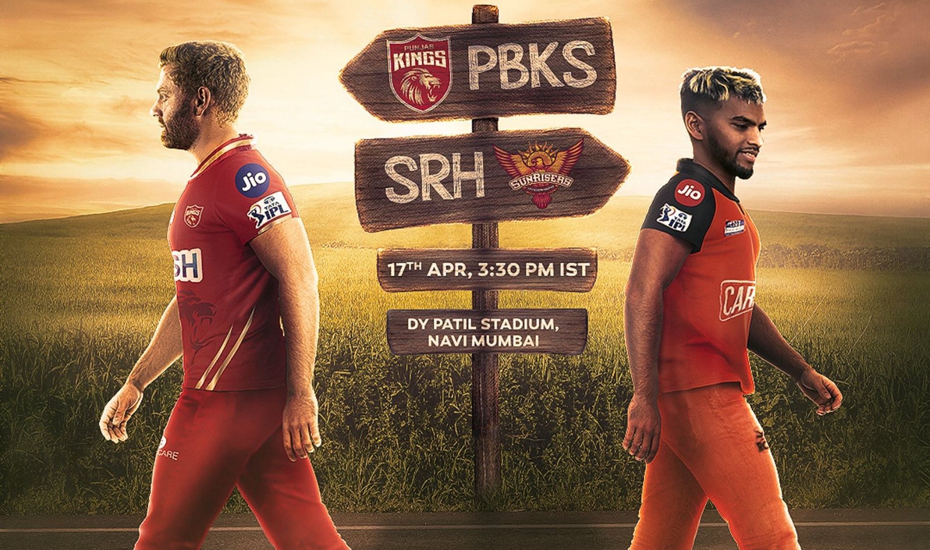 Will Hyderabad make it four in a row against Punjab? Pic: PBKS/ Twitter