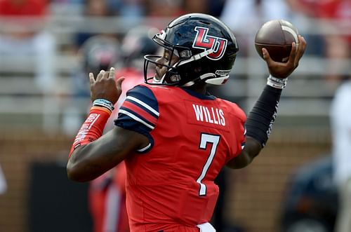 Liberty quarterback Malik Willis