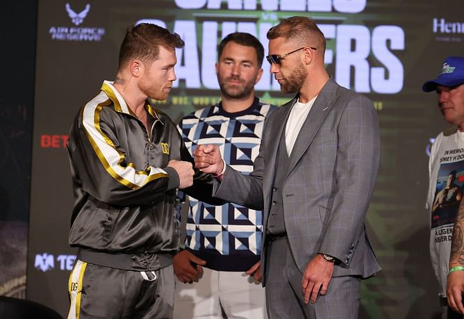 "Anyone who criticizes the resume of Canelo Alvarez has absolutely no f***ing clue about anything" - Eddie Hearn
