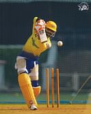 [Watch] "Poetry and pose" - CSK captain Ravindra Jadeja holds his pose after hitting a six