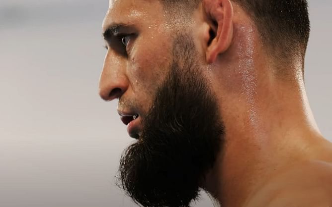 "These animals take over... I am the king" - Khamzat Chimaev gives chilling speech ahead of his clash with Gilbert Burns