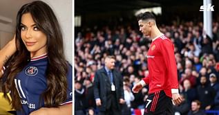 “He is a monster” – Football-obsessed model with Lionel Messi tattoo on her bum publicly slams Cristiano Ronaldo for ‘unforgivable’ Everton incident