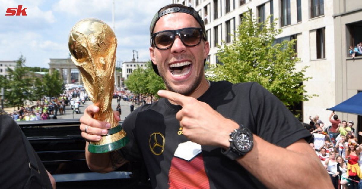 Lukas Podolski won the 2014 World Cup with Germany under Joachim Low