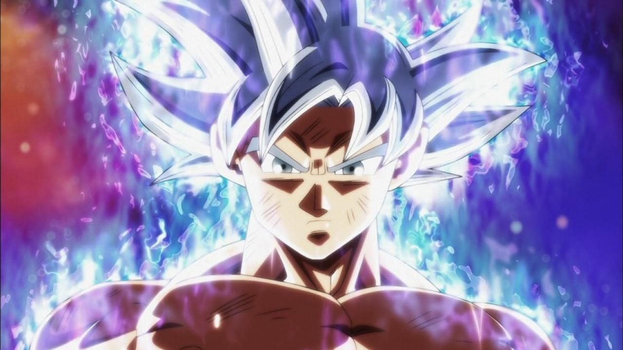 Ultra Instinct Goku as seen in the Super anime (Image via Toei Animation)