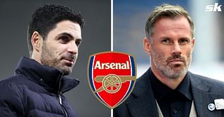 "I don't think we are in a position where we can do that" - Arsenal boss Mikel Arteta explains why he doesn't agree with Jamie Carragher's assessment of future signings for the club