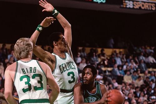 According to Skip Bayless, Mark Aguirre admitted to him that he was terrorized by Larry Bird's abilities and trash-talking. [Photo: Duke Basketball Report]