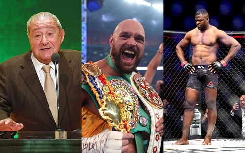 Bob Arum believes that a fight between Tyson Fury and Francis Ngannou could be massive.