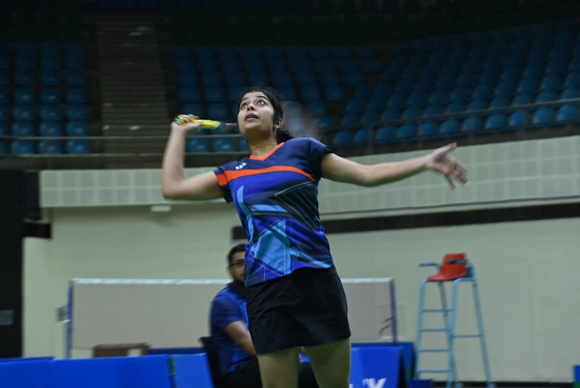 Aakarshi Kashyap emerged on top in the women&#039;s singles during the selection trials. (Pic credit: BAI)