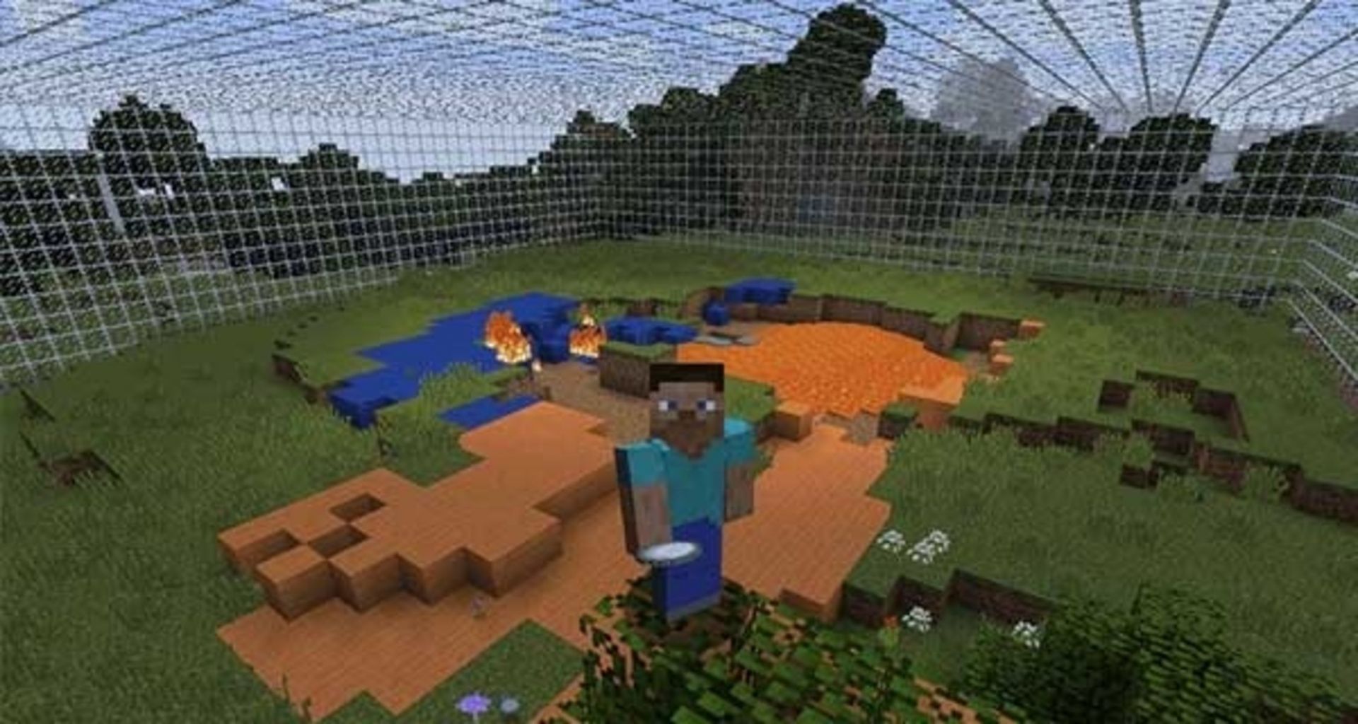 Create a paintball game all within your Tynker server (Image via Mojang/Tynker)