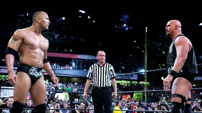 Current WWE star reflects on The Rock vs Stone Cold WrestleMania trilogy