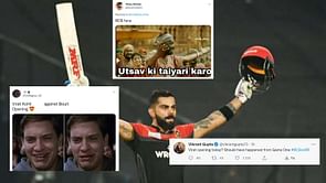 IPL 2022: "Be scared, be very scared bowlers" - Fans on Twitter react to Virat Kohli's promotion to RCB's opening spot