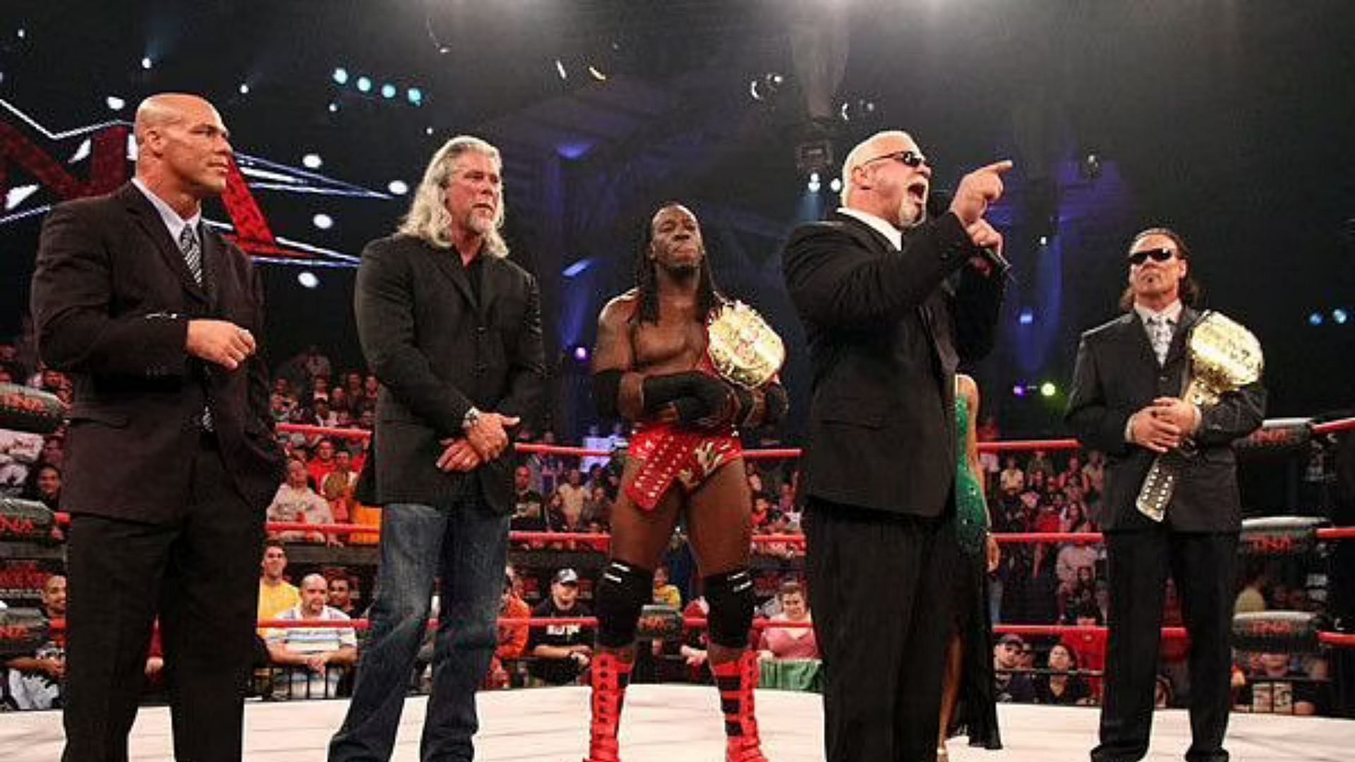 In the beginning, TNA couped many big names, popular from their time in WWE.