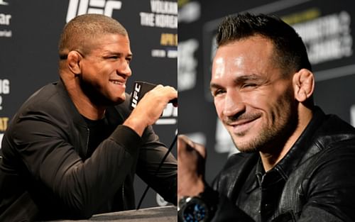 Gilbert Burns (left); Michael Chandler (right)