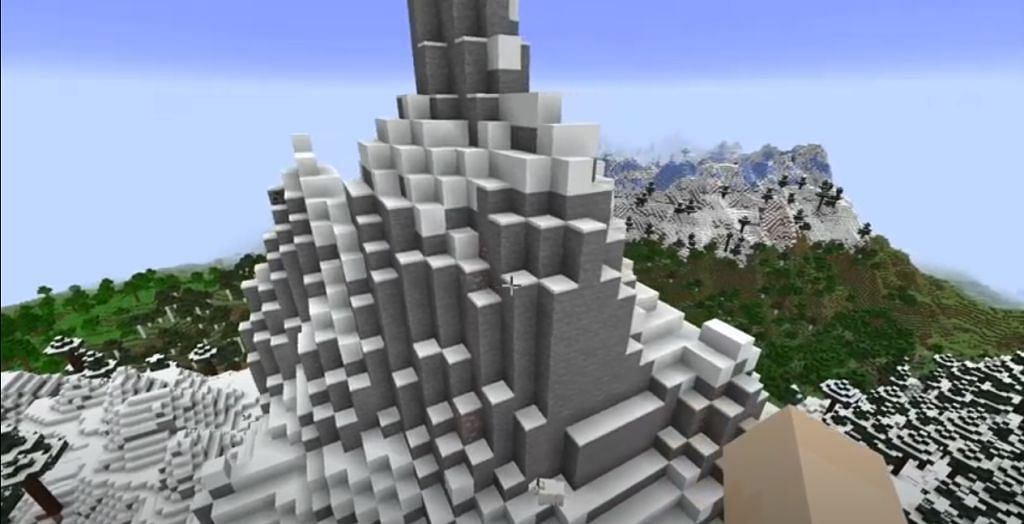 Jagged peaks (Image via Mojang)