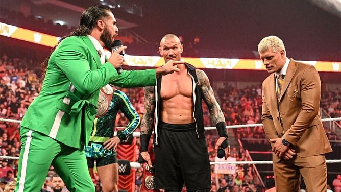 "What a weirdo"- Top female star reacts to Seth Rollins interrupting Randy Orton's 20th-anniversary celebration