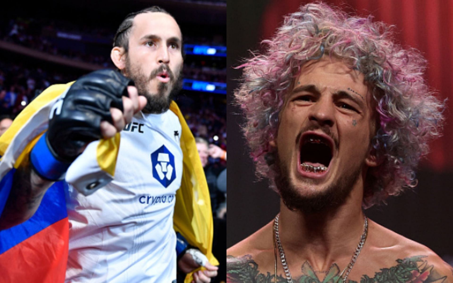 Marlon Vera (left); Sean O&#039;Malley (right)