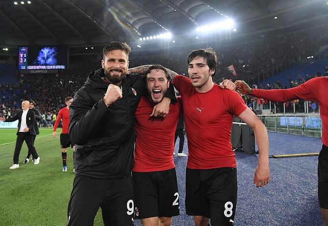 AC Milan’s relentless fighting spirit takes them top of Serie A after comeback win against Lazio
